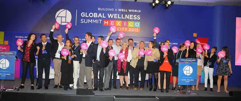 GLOBAL WELLNESS SUMMIT MEXICO CITY 2015 Meksika da düzenlenen, 80 adet kitabı ile dünyanın en etkili 100 insanı içinde gösterilen Dr.