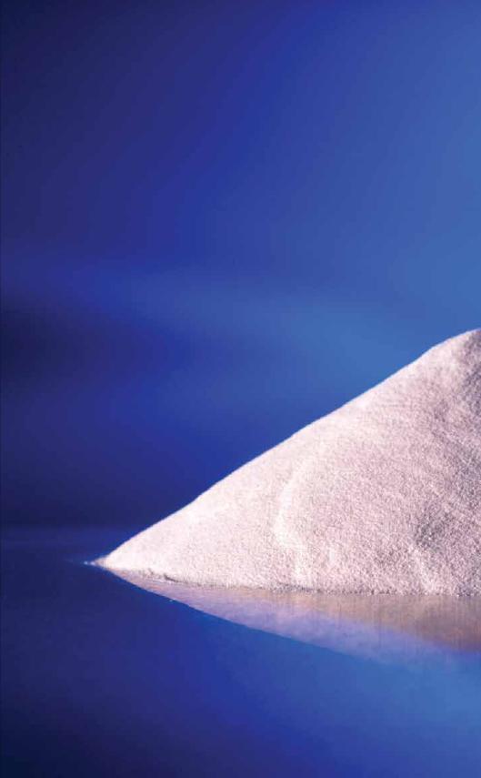 30-32% Alumina (Al 2 O 3 ) Kalan Silika (SiO 2 ) ve (H 2 O)