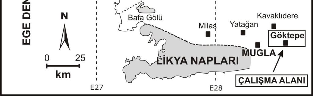 desenlere sahip beyaz mermerler, Üst Kretase beyaz-grimsi beyaz mermerler ve Paleosen k rm renkli pelajik mermerlerdir.