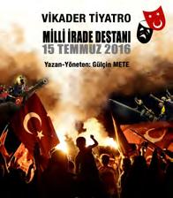 Yetİşkİn Tİyatrosu 97 MİLLİ İRADE DESTANI Vikader 21 CUMA İBB İdris Güllüce Kültür Merkezi Tuzla 21 Cuma Diğer Etkinlikler DOĞUŞ - Pop Müzik Konseri - İBB Cem Karaca K.M. - 20:00 >S 31 MÜNEVVER ÖZDEMİR - Türk Halk Müziği Konseri - İBB Bülent Ecevit K.