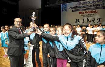 en az bir spor dalını amatör olarak yapma alışkanlığı kazandırmak ve geleceğin olimpiyat şampiyonlarını keşfetmek amacıyla düzenlenen sportif müsabakalar, bu yıl futbol, basketbol, voleybol, hentbol,