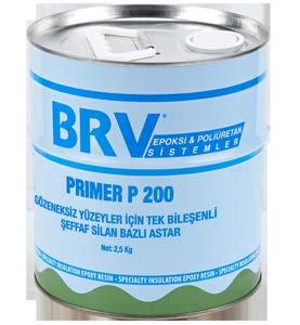 PRIMER P 200 GÖZENEKSİZ YÜZEYLER İÇİN TEK BİLEŞENLİ ŞEFFAF SİLAN BAZLI ASTAR PRIMER P 200 tek bileşenli, renksiz, sararmayan astar malzemesidir.