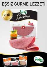 14 PINAR ET 2016 FAALİYET RAPORU Yenilikler Ürün ve hizmet kalitesinden ödün vermeyen Pınar Et, lezzetli ürünler üretmek hedefi ile, yüksek kalite düzeyindeki üretim çalışmalarına devam ediyor.