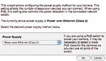 anahtarında işletilebilir 1. Admin Menu > Network Setup > Ethernet interface (uzman ayarları) penceresine geçin. 2. Bu pencerede Power Supply seçeneğinde Change... (değiştir) tıklayın. 3.