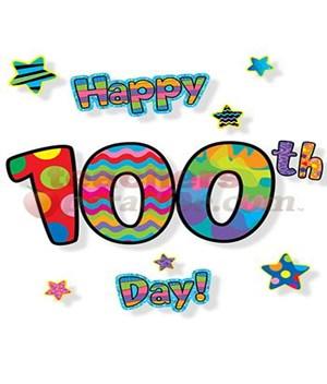 100 e kadar saydılar ve okulun 100. gününü çeşitli etkinlikler yaparak kutladılar.