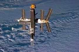 Yarışı döneminde yörüngeye fırlatılan SSCB'ye ait Salyut 1'dir.