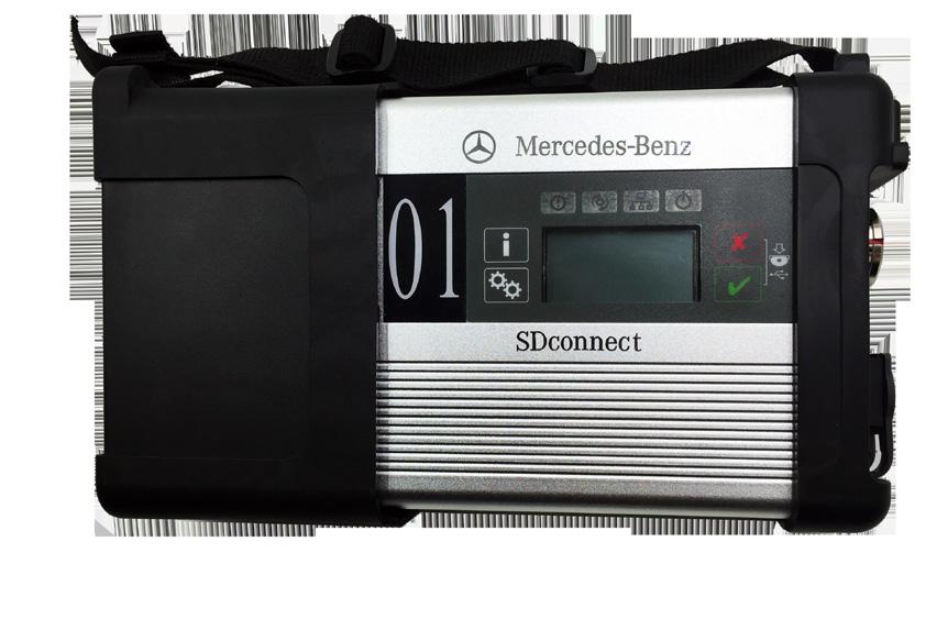 MAN-CATS MERCEDES T200 SD CONNECT C5 Mercedes SD CONNECT C5, diğer Mercedes teşhis aletlerine göre en popüler