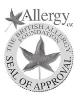 Ürünün çalıştırılması Alerji İngiltere İngiliz Alerji Vakfı operasyonel adıdır.