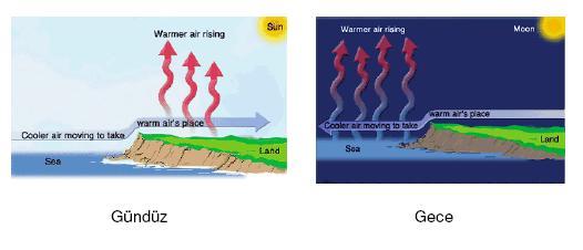 Dünya Yüzeyindeki Sıcaklık Farkları