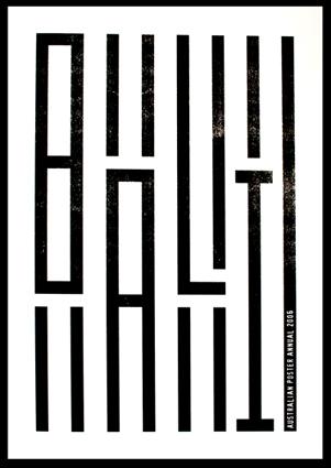 Australia Afiş çalışması Kaynak: Collins Design, 2007; 177 Ahmet Karahisari nin kullandığı satrançlı yazının kullanımına örnek (Resim 72) olabilecek afiş çalışması, Ahmet Karahisari Albümü giriş