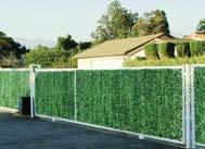APPLICATION - Applied to fence with