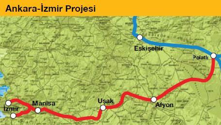 4.3.2.Ankara- İzmir hattı Sanayisi, turizm potansiyeli ve limanıyla ülkemizin 3.