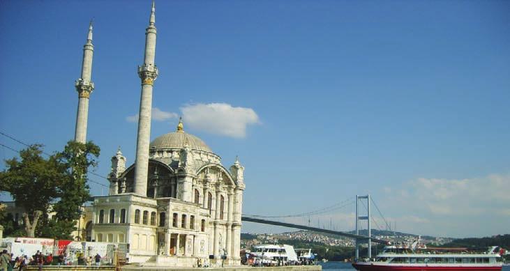 GÜN: EYÜp CAMİİ - pierre LOtİ - MISIR ÇARşISI - SuLtANAHMEt CAMİİ VE MEYDANI Sabahın ilk saatlerinde İstanbul a varışımızın ardından Eyüp Sultan Ensari nin Camii ve Türbesi ni ziyaret ediyoruz.