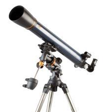 11 CL 21064 050234210645 AstroMaster 90EQ CL 21064 Açıklık Mercek çapı: 90 mm (3.5 ) Odak uzaklığı: 1000 mm Odak oranı: f: 11 Gözmerceği: 10 mm Kundak tipi: CG-3 Ekvatoryel Teleskop ağırlığı: 10.