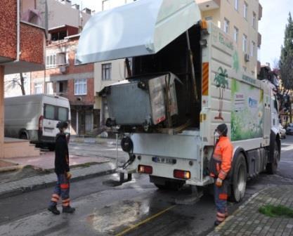 konteyner ve 492 adet yeni yeraltı çöp konteyneri yerleştirilmiştir. 5.