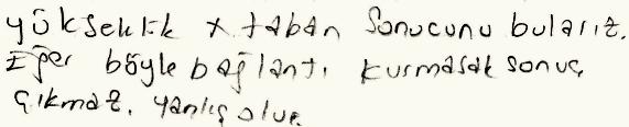 238 Dörtgenlerin Alan Bağıntılarını Oluşturma Sürecinde Dinamik B. Özçakır, E. Çakıroğlu Şekil 4. Paralelkenarda alan etkinliği doğrusal ilişkiler ile ilgili öğrenci ifadelerinden bir örnek Şekil 5.