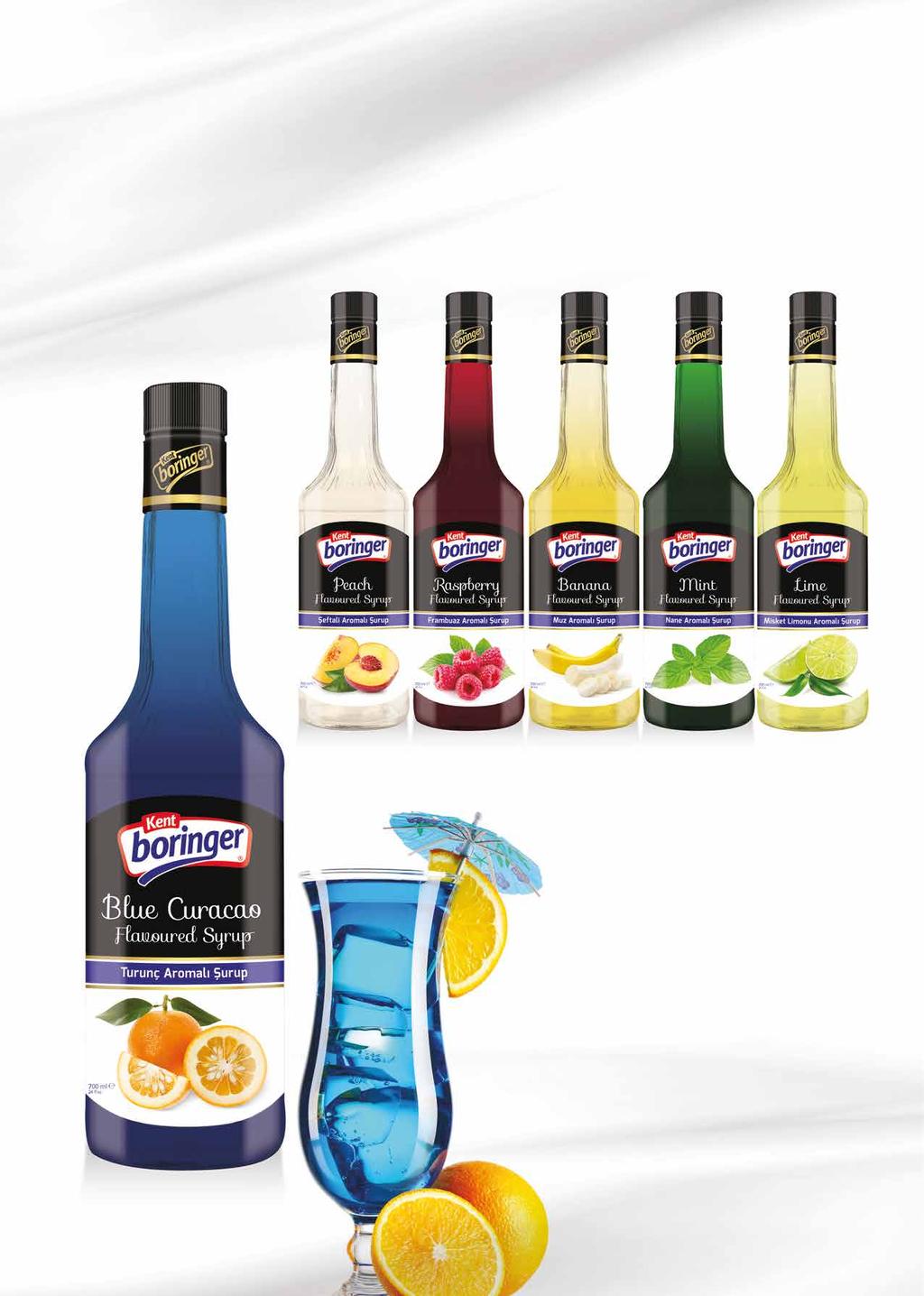 ŞURUPLAR SYRUPS 38 ŞURUPLAR SYRUPS Ambalaj Türü Packaging Type Birim Ağırlık Unit Weight Koli İçi Adet Quantity in Master Carton Çeşitler Available Flavours Cam Şişe Glass Bottle ml Turunç, Şeftali,