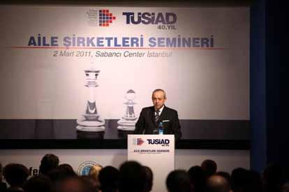 AİLE ŞİRKETLERİ PLATFORMU Türkiye Kurumsal Yönetim Derneği (TKYD), TÜSİAD işbirliğinde Türk Girişim ve İş Dünyası Konfederasyonu (TÜRKONFED) ve Türkiye İç Denetim Enstitüsü (TİDE) katkılarıyla