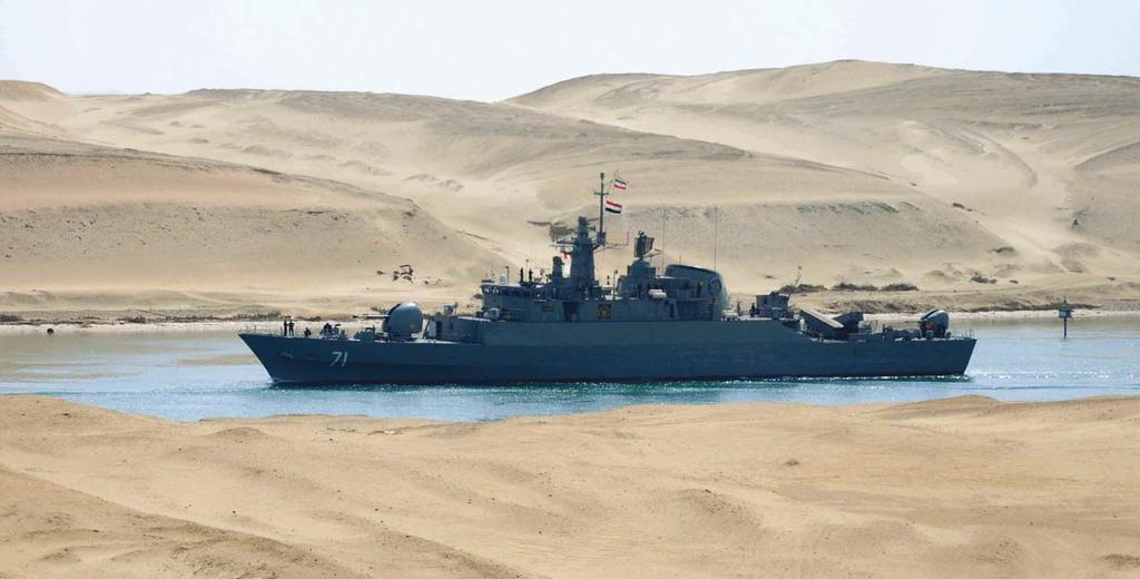 İran ın 33 yıl aradan sonra Mısır la ilişkilerini geliştirmesi ve Mısır ın İran savaş gemilerine Süveyş Kanalı nı açması önemli bir hamledir.