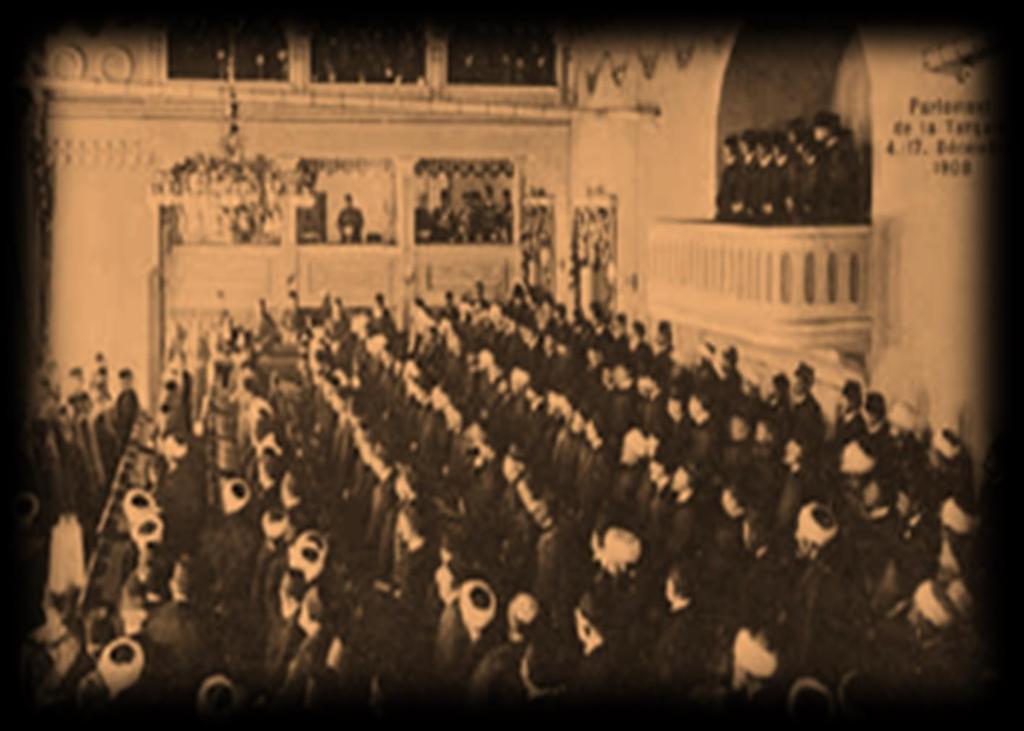 Meclisin Açılışı Seçim sonrasında 17 Aralık 1908 de meclis büyük bir törenle açıldı.