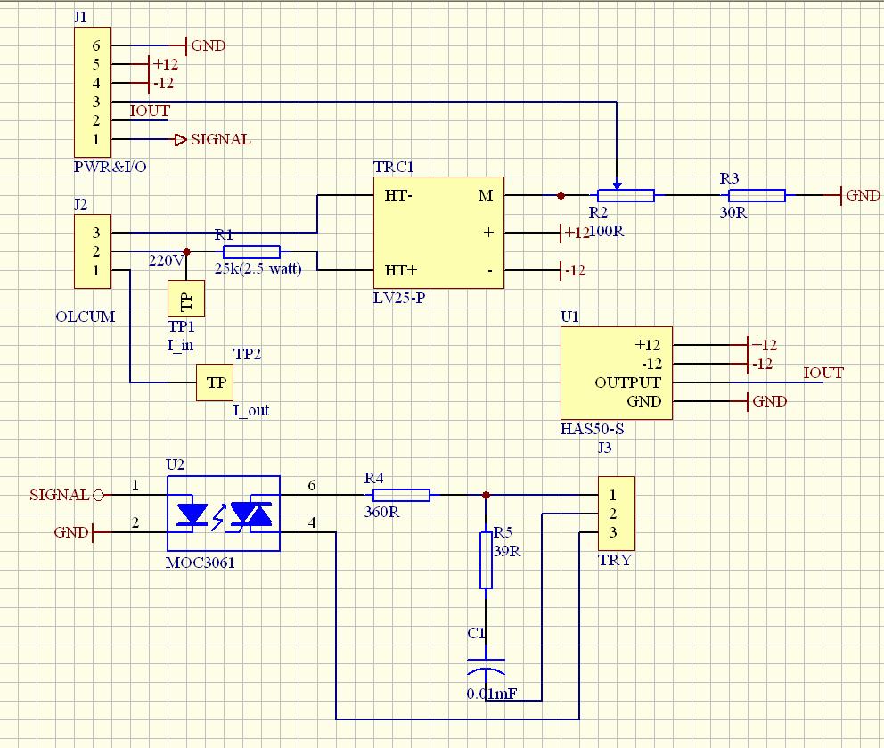 47 sensörünün örnekleme yapabilmesi için ±12 V besleme gerilimine ihtiyacı vardır. Akım sensörü özelliği itibariyle 50 A akım için 5 V çıkış sinyali vermektedir.