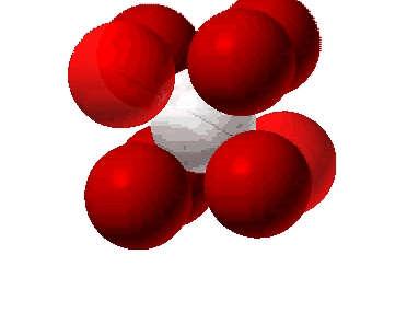 Hacim Merkezli Kübik Kafes (BCC) Atomlar kafes köşegeninde birbirine