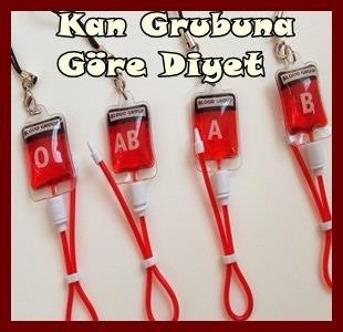 Kan Grubu Diyetleri A grubu: Vejeteryan B grubu: Süt ve süt ürünü O grubu: Et