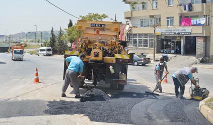 12 Mayıs 2017 Sokakların yüzü gülüyor Baharın başlangıcıyla birlikte çalışmalarına ivme kazandıran Maltepe