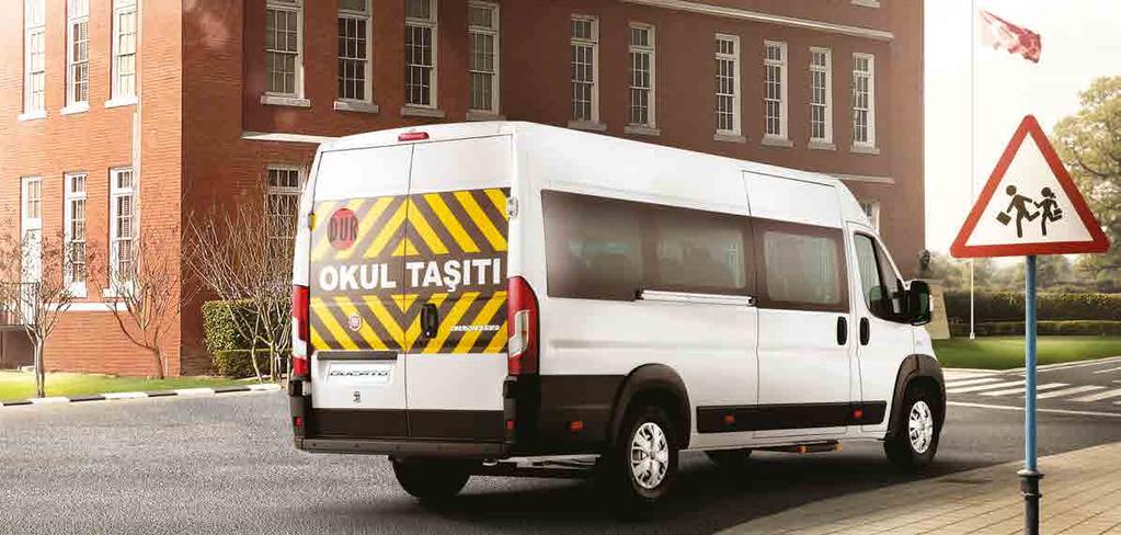 Yeni Ducato Minibüs, her tür ihtiyacınıza kolayca uyum sağlamak için tasarlanmıştır. Yeni Ducato Minibüs te, kullanım rahatlığı daima birinci planda.