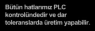 Üretilen her rulo için ölçüm yapılır. Tüm ölçümler kayıt altına alınır.