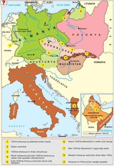 2.ÜNİTE: II. DÜNYA SAVAŞI DERS NOTU KONU ÖZETİ http://www.tarihsinifi.com ~ 1 ~ 2.ÜNİTE: II. DÜNYA SAVAŞI A.YENİ BİR SAVAŞA DOĞRU 1. Savaş Öncesindeki Gelişmeler I.