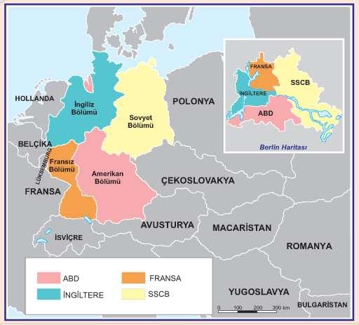 2.ÜNİTE: II. DÜNYA SAVAŞI DERS NOTU KONU ÖZETİ http://www.tarihsinifi.com ~ 13 ~ 1945 ten sonra dünyanın siyasi yapısı yeniden inşa edilmeye başlandı.