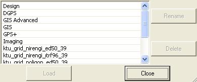 Job configuration diyalog kutusu ile dataların görüntülenmesi ve process edilmesi ile