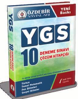 Kitapçığı 1650 Soru + 1650 Çözüm YGS Geometri