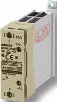 G3PA Panel montajlı Solid State Relays with exchangeable power cartridge Optimum design of the heat sink has contributed to the downsizing of this product.
