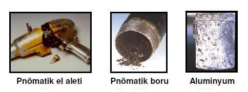 3) Yardımcı Ekipmanlar b) Hava Kurutucuları Çıkış soğutucularından ve nem ayırıcılardan çıkan havanın sıcaklığı genellikle ortam sıcaklığından yüksektir ve neme tam doymuş durumdadır.