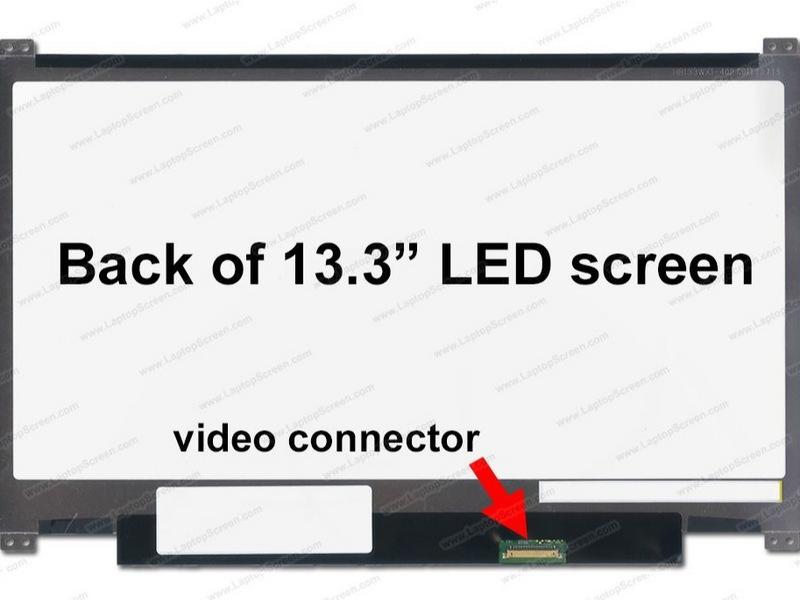 Adım 13 onun yerine yeni 13.3 'LED ekranı koyun ve ekran konnektörü bağlayarak başlayın.