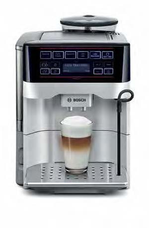 TES 60321 RW VeroAroma Tam Otomatik Espresso ve Kahve Makinesi Güç: 1500 Watt Tek bir dokunuşla sütlü kahve, Latte Macchiato, Cappuccino hazırlama imkânı AromaDouble Shot fonk.