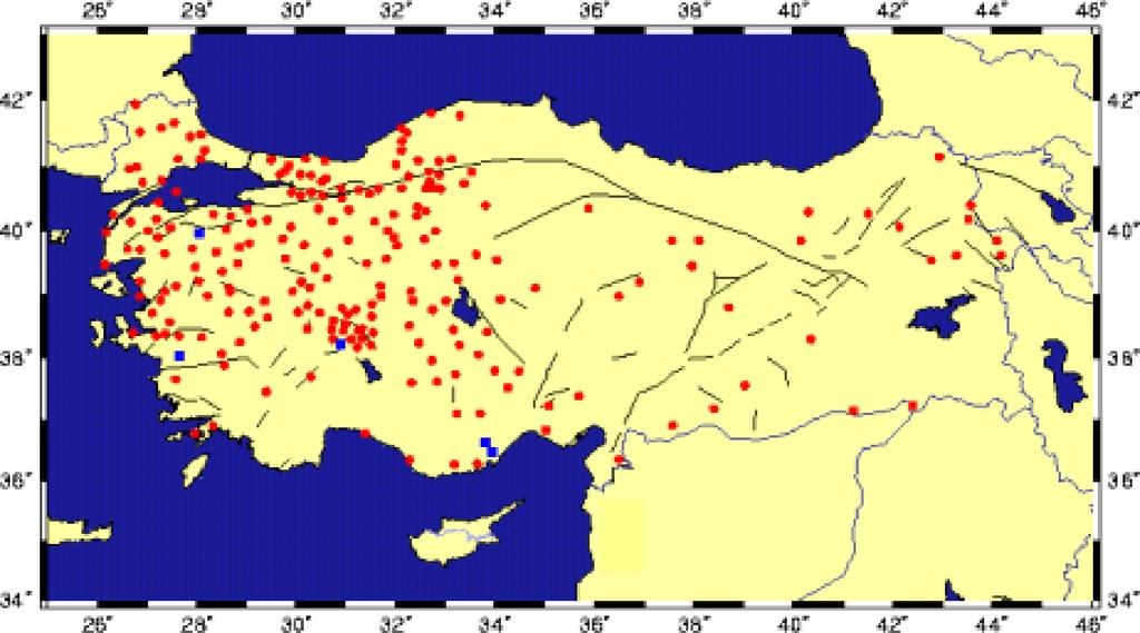 Üç Boyutta Benzerlik Dönüşümü (AD50 TUTGA99A) Avrupa Datumu 1950 den TUTGA99A ya (ITRF96 1998.