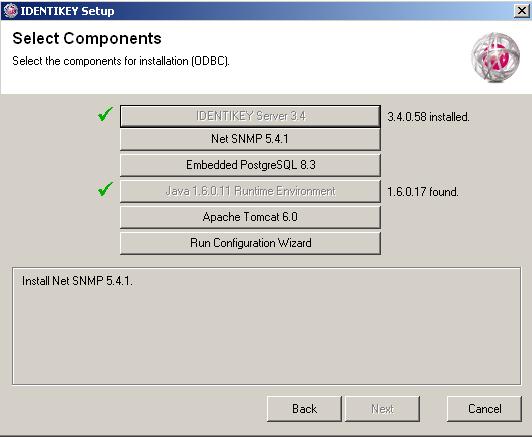 Net SNMP kurulumu tamamlandıktan sonra sırasıyla