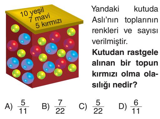 ÜNİTE: OLASILIK