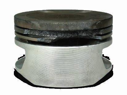 3.4 Yanma bozuklukları 3.4.5 Piston segman setinde kırılmalar Açıklama Bir piston tarafında birinci ve ikinci kompresyon segmanı arasında piston segman seti kırılması (Şek. 1).