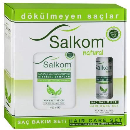 SAÇ BAKIM SETİ / HAIR CARE SET / / 400 ml + 100 ml 1- BİTKİSEL ŞAMPUAN Saçlardaki dökülme ve kepek problemleri için özel olarak geliştirilmiştir.