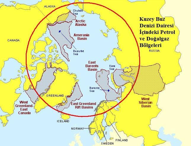 Kuzey Kutbundaki Projeler Alaska büyük bir doğalgaz boru hattı projesine başlamak üzere. Rusya Kuzey denizindeki gaz rezervlerini geliştirmek için planlar yapıyor.