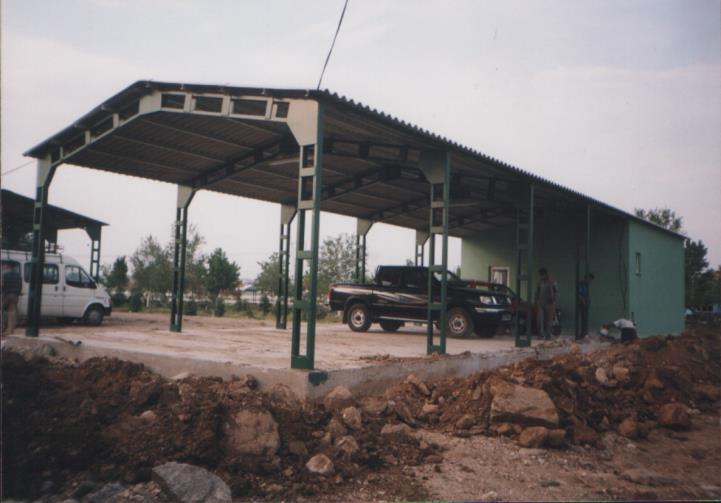 CONSTRUCTION DU HANGAR, DU