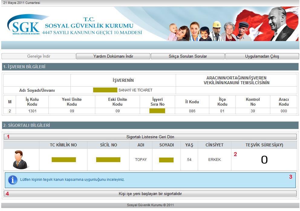 18. Sayfalar: Listede her sayfaya 6 kayıt gelecek şekilde ayarlanmıştır. Kayıtlar arasında dolaşmak için kullanılır.