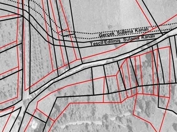 Proceedings of the World Cadastre Summit 2015, Istanbul Şekil 3.4: Kamulaştırma Haritası. Bu da aslında sorunu çözmemekte sorunu sadece öteleme anlamı taşımaktadır.