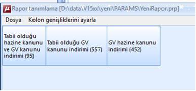 22.687 sayılı kanundan doğan personel payı indirimini ayrıca görebilmek amacıyla Genel icmal raporu (113231) na ek alan (SGK Personel