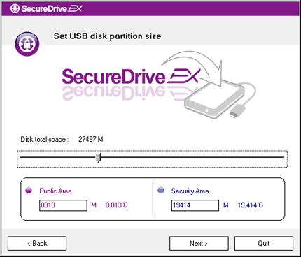 9. Şekilde gösterildiği gibi, Data Safe II cihazı iki bölüme ayrılmıştır, güvenlik bölümü ve genel bölüm. 10.