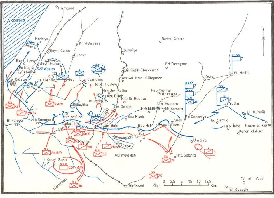 176 CEMAL KEMAL ÜÇÜNCÜ GAZZE MUHAREBESİ (1-11 KASIM 1917) EK-C Gnkur.ATASE Bşk.